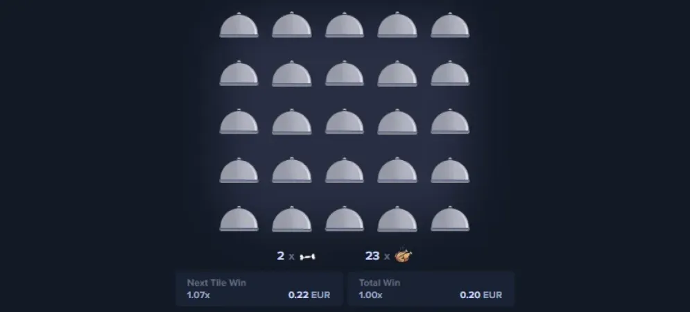 MyStake Chicken gameplay